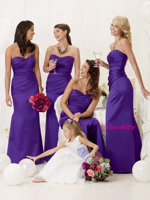 cadbury purple bridesmaid dresses amazon